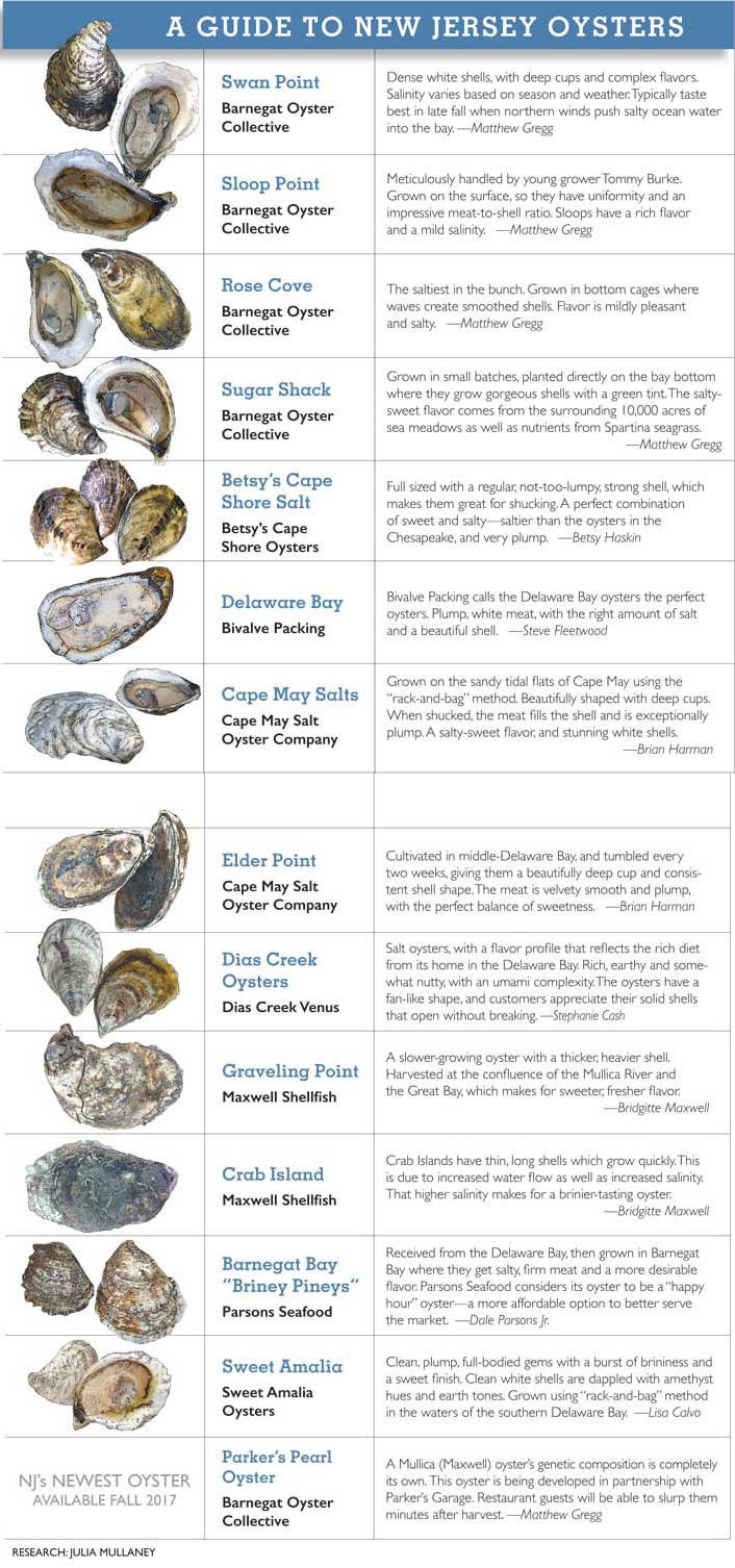 A GUIDE TO NEW JERSEY OYSTERS Edible Jersey