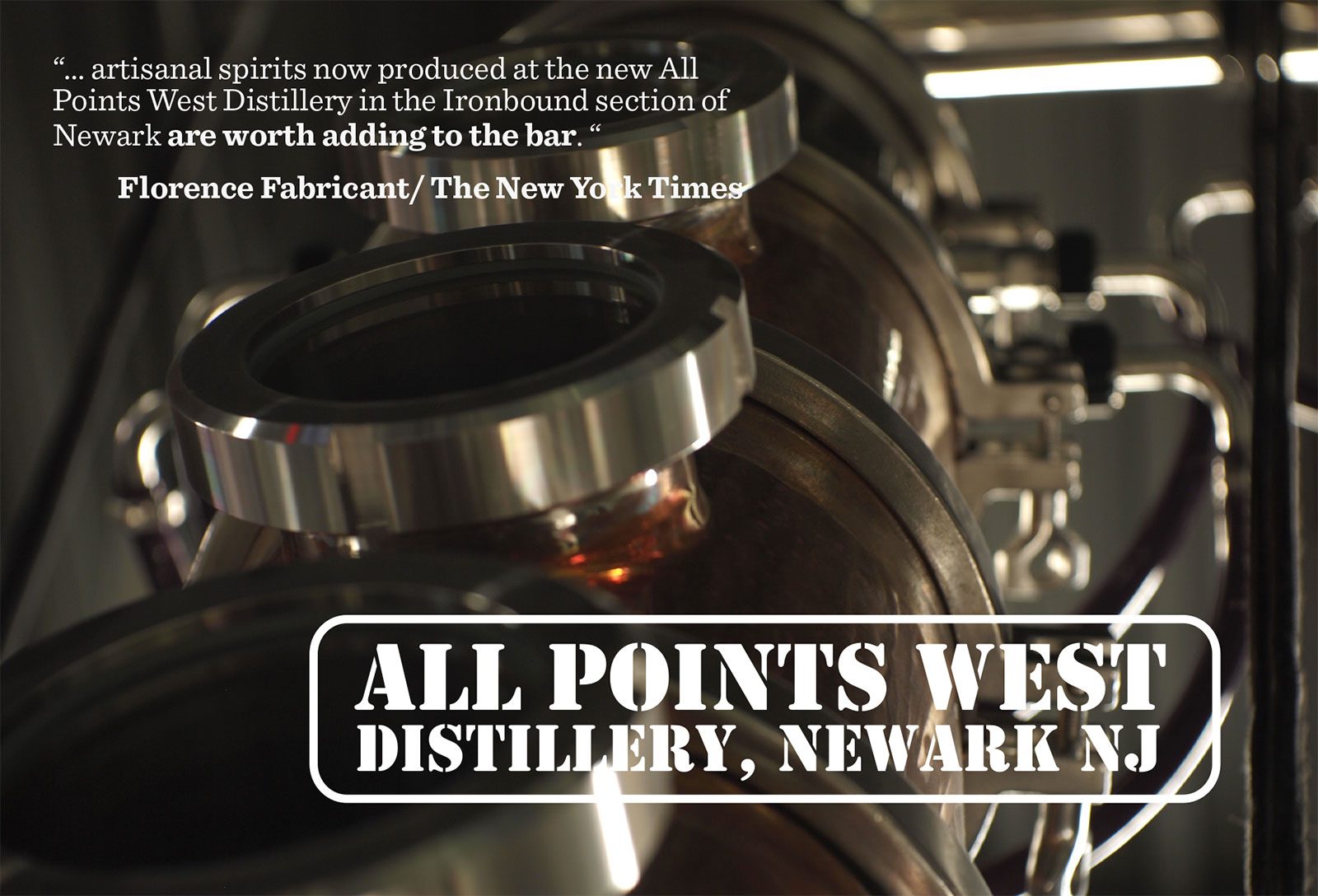 All Points West Distillery - New York Times
