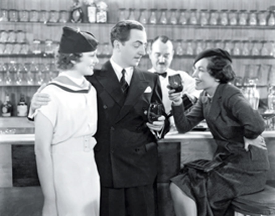 Still with Myrna Loy, William Powell, and Maureen O’Sullivan in The Thin Man (1934). Photograph: Metro-Goldwyn-Mayer - own work, nostromo979, public domain, https://commons.wikimedia.org/w/index.php?curid=9438495