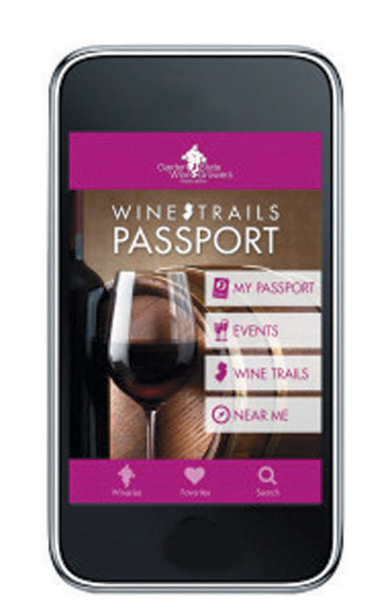 Wine Trails Passport app