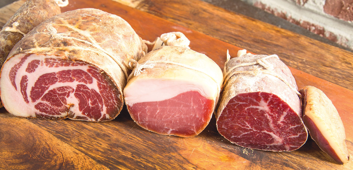 Salumi (cured meats) from Viaggio's Ristorante
