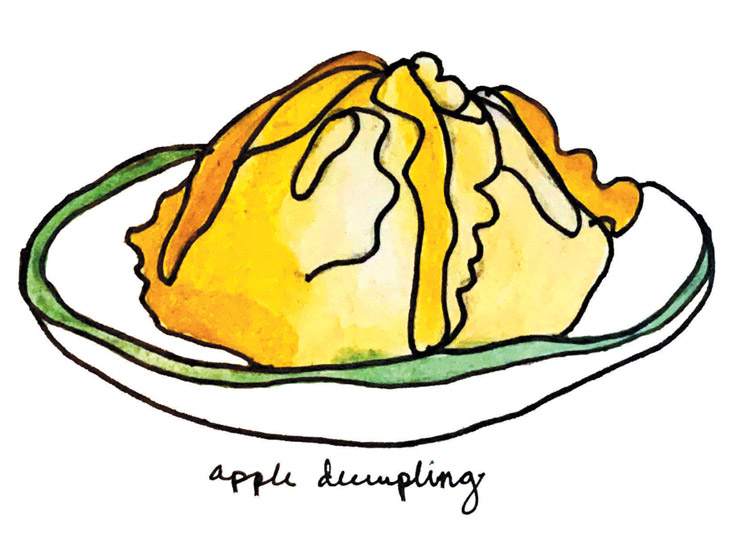 apple dumpling