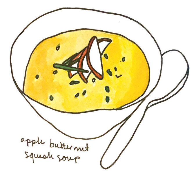 Apple Butternut Squash Soup