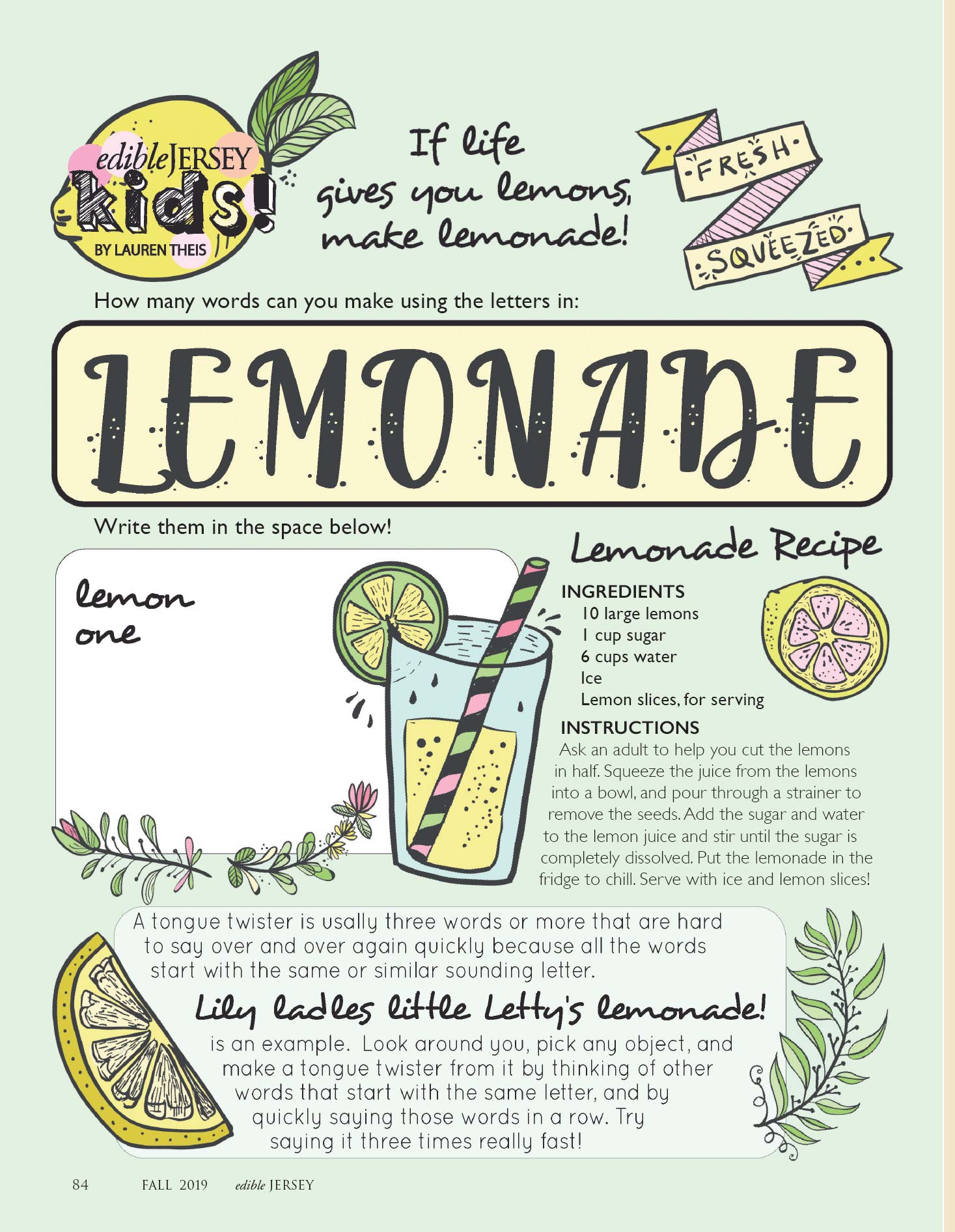 lemonade graphic