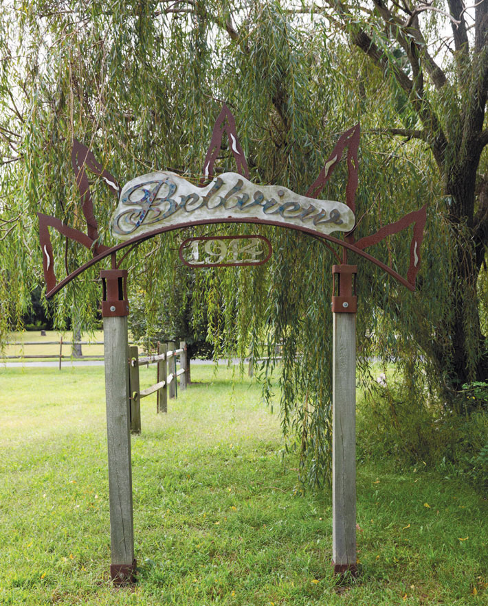 Bellview winery sign