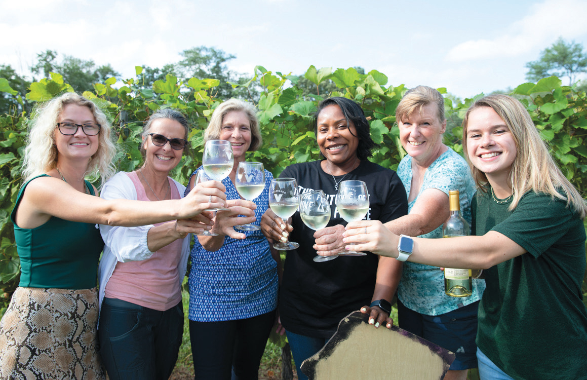 members of the Women in Wine Caucus