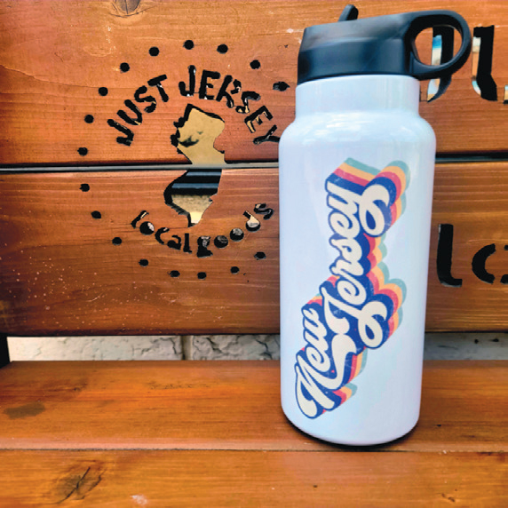Just Jersey Insulated Water Bottle