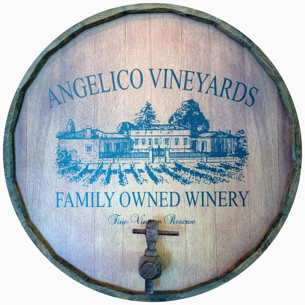 Angelico wine barrel