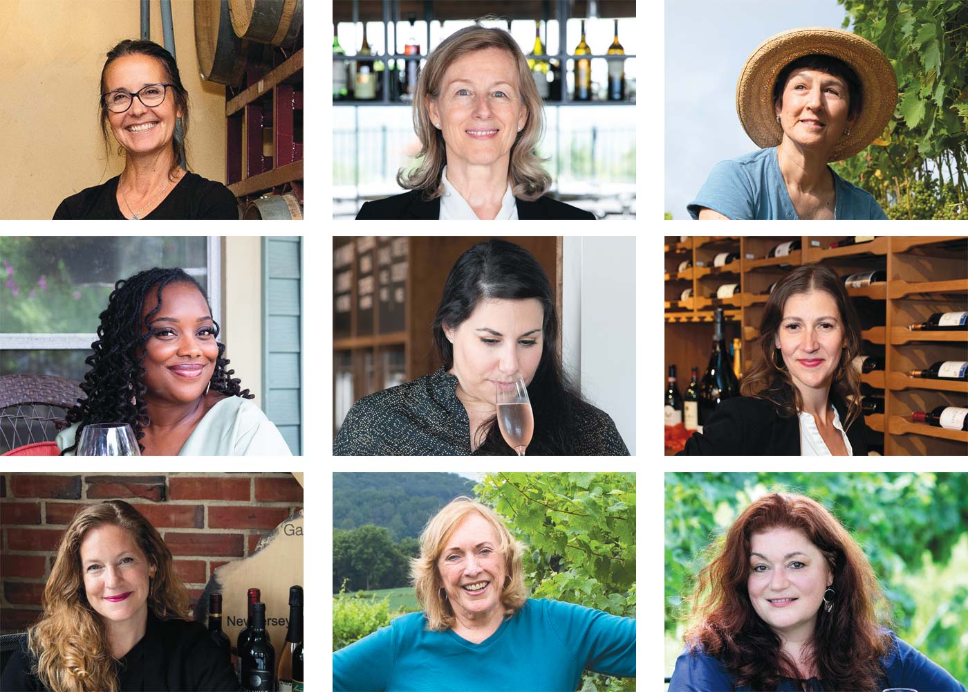 Important women in the New Jersey wine industry