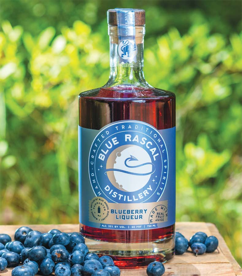 Blue Rascal blueberry liqueur