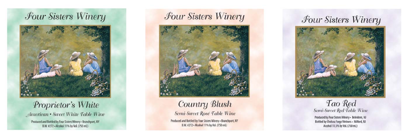 Four Sisters wines