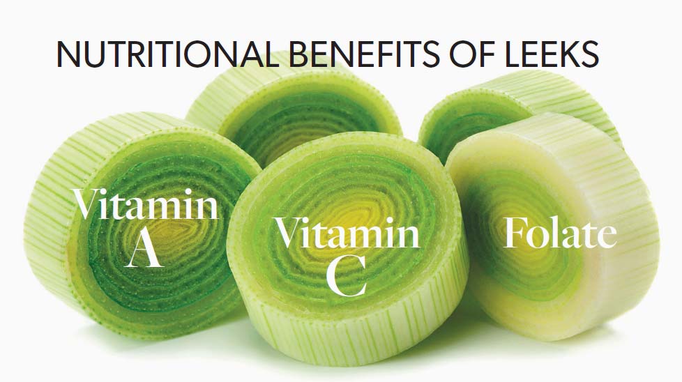 nutritional benefits of leeks