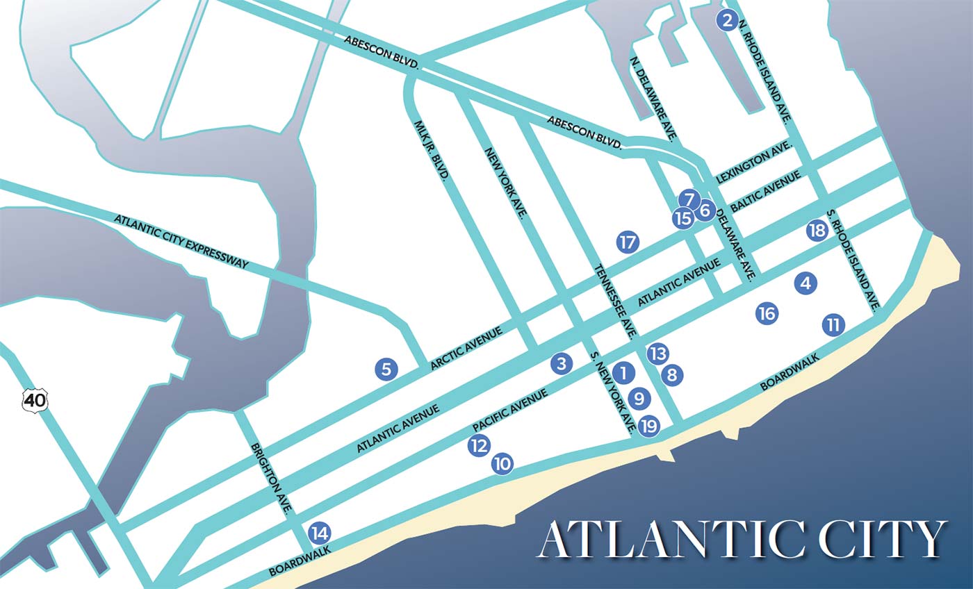 Atlantic City map