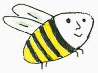 bee drawing