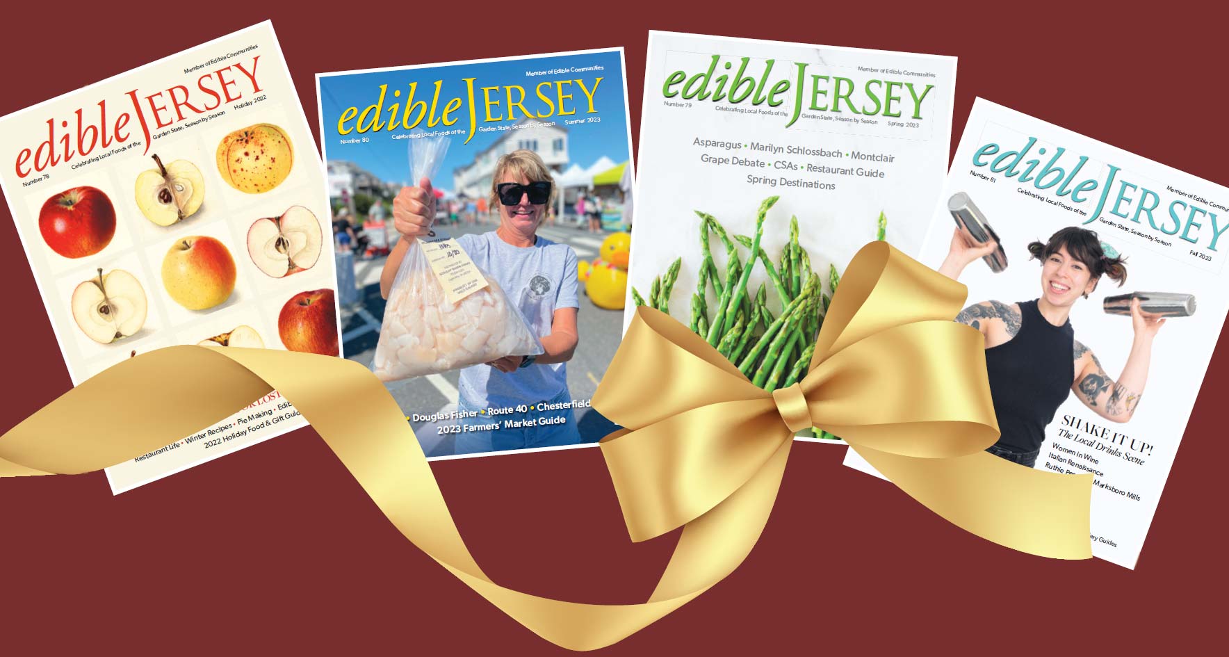 Edible Jersey gift subscription