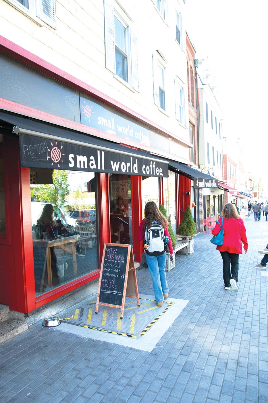 Small World Coffee shop exterior