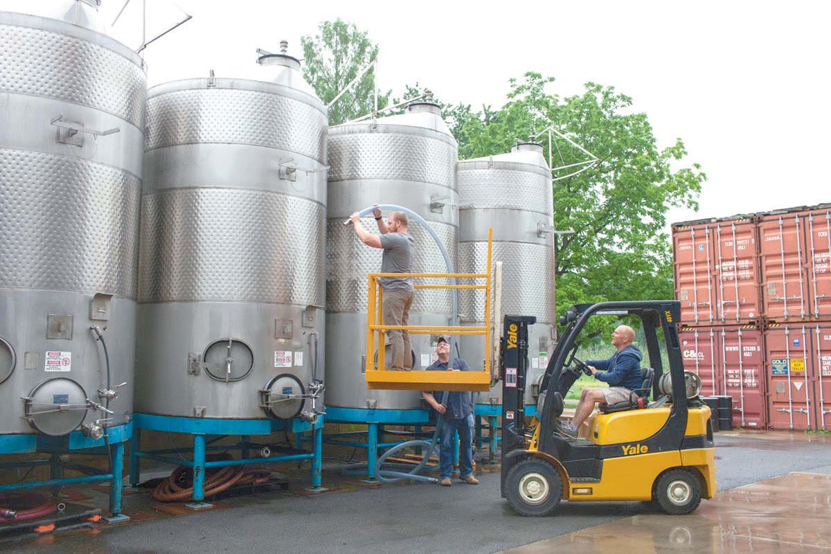 Ironbound Cider vats