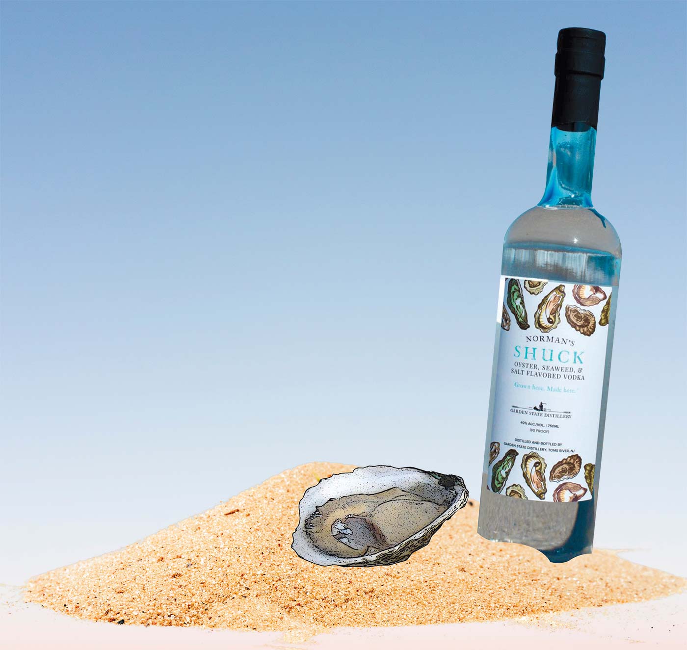 Norman’s Shuck Oyster Vodka