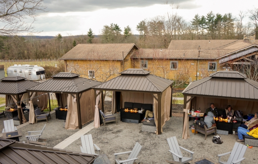 The Winter Wine Village at Old York Cellars