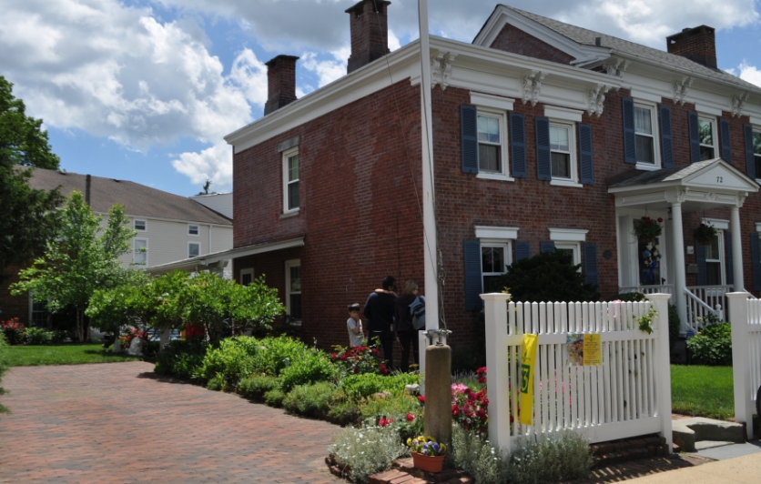Historic First Street home and garden in Keyport, NJ