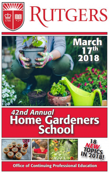 Let Happiness Grow from Your Garden at the 42nd Annual Rutgers Home Gardeners School
