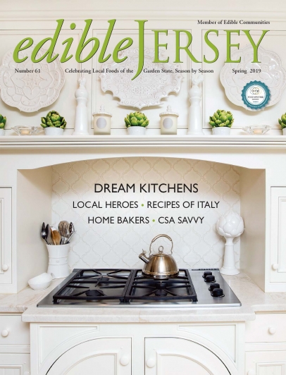The cover of Edible Jersey magazine - Spring 2019 issue