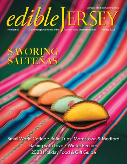 Edible Jersey Holiday 2023 - Winter 2024 issue cover