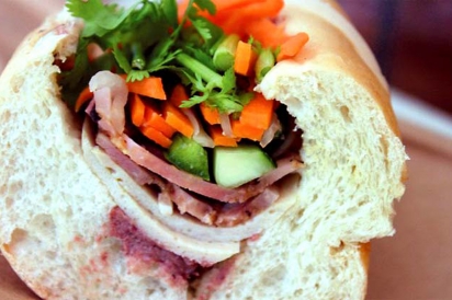 Banh mi sandwich at Hu Tieu Mien Tay