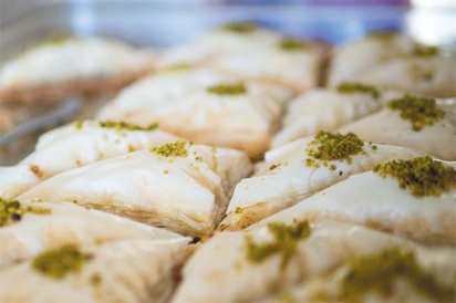 Baklava from Headquarters Sannine Lebanese Restaurant