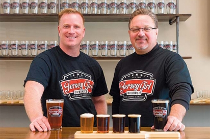 Mike Bigger and Chuck Aaron of Jersey Girl Brewing Company
