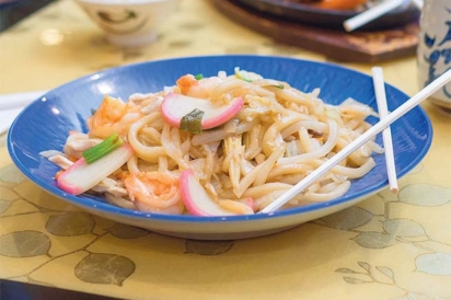Yaki udon noodles from Mahzu
