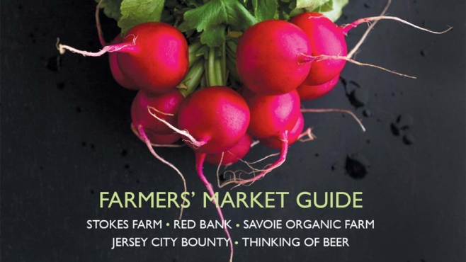 Radishes - Edible Jersey Magazine cover Summer 2019