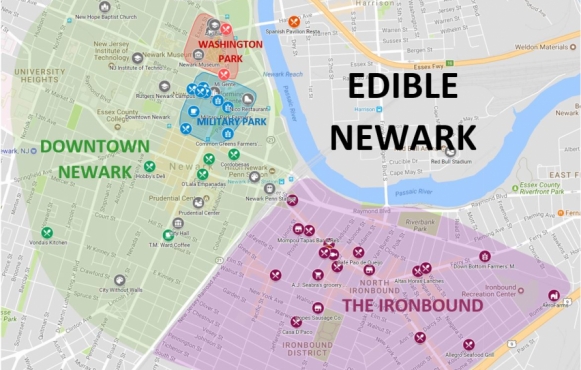 Edible Newark Map