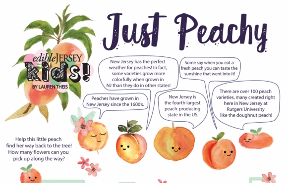 Just peachy puzzle for kids