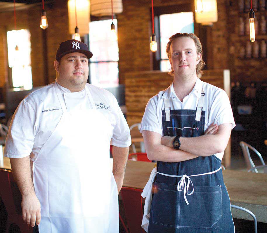 Andrew del Vecchio and Scott Macdonald of Talde Jersey City