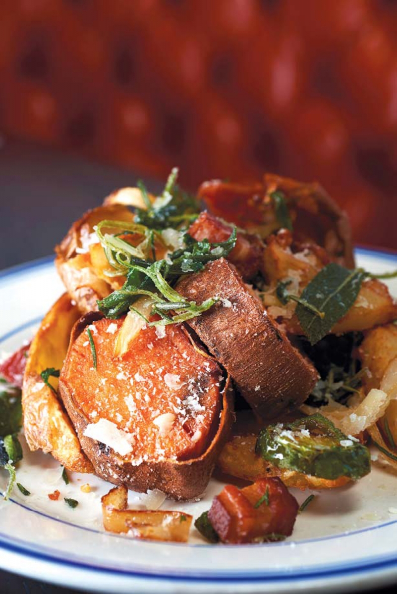 The Farm & Fisherman Tavern’s potato skins