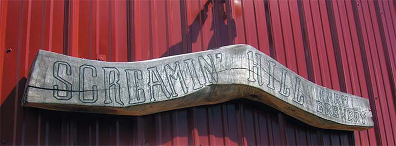 screaming hill farm brewery
