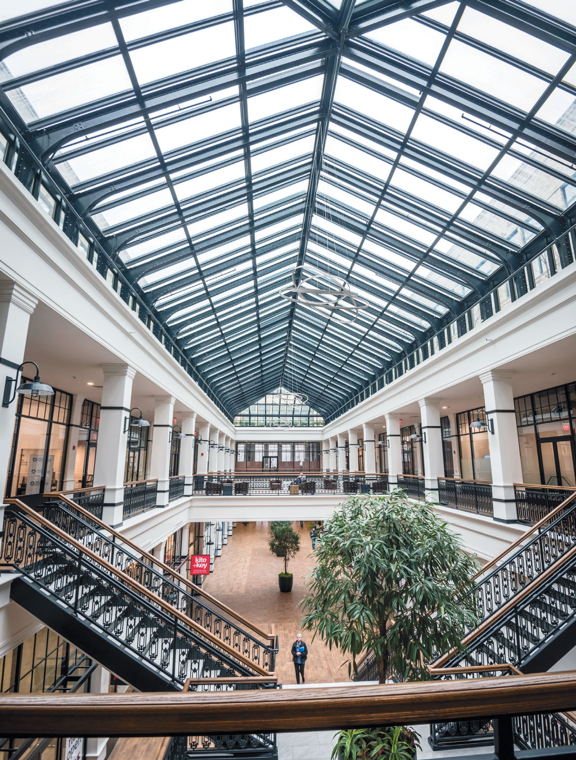 Atrium at Hahne & Co. on Halsey Street