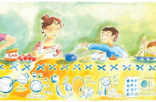 Pie for my Birthday cookbook for young readers